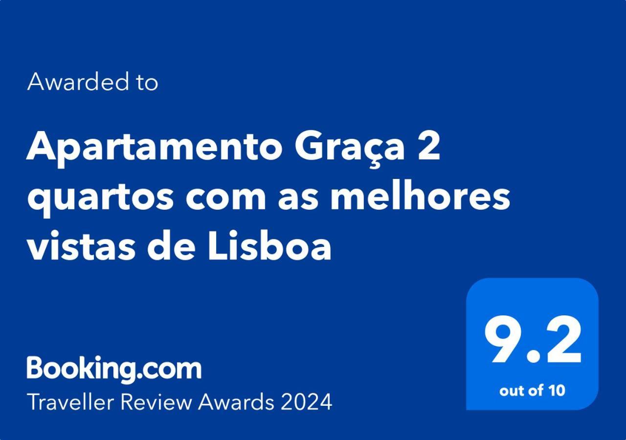 Apartamento Graca 2 Quartos Com As Melhores Vistas De Lisboa Apartment Luaran gambar